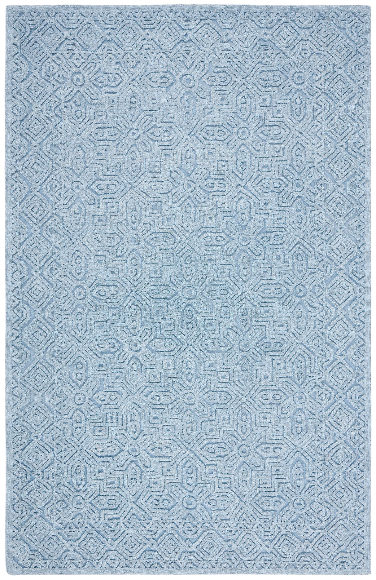 Safavieh Textural Txt101M Blue Rugs.