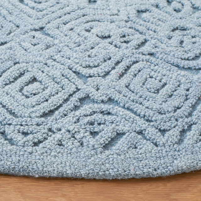 Safavieh Textural Txt101M Blue Rugs.