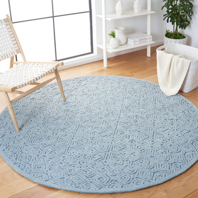 Safavieh Textural Txt101M Blue Rugs.