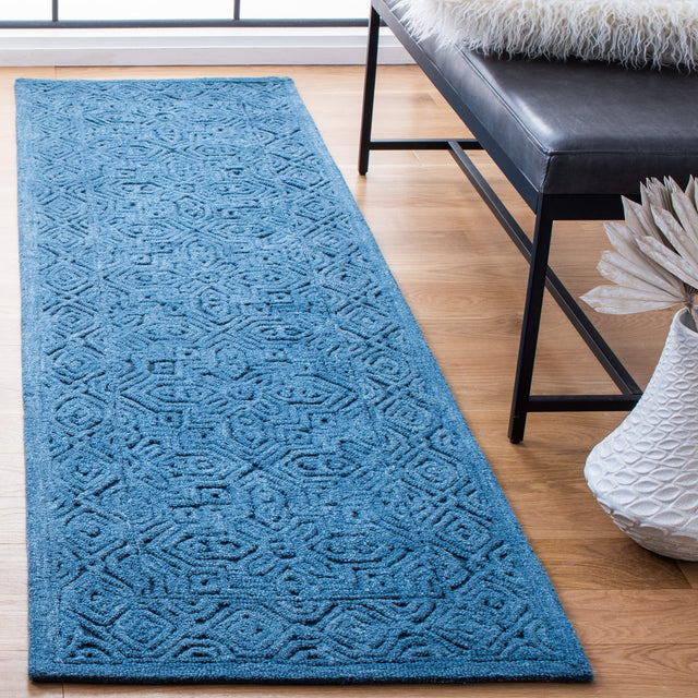 Safavieh Textural Txt101N Dark Blue Rugs.