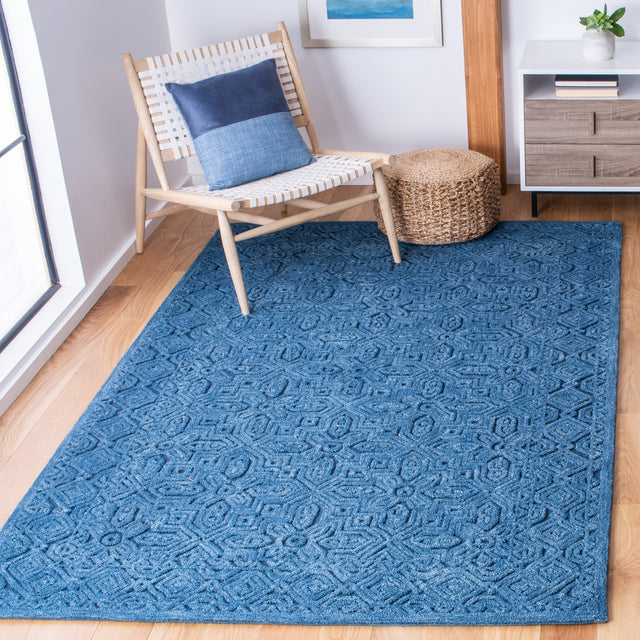Safavieh Textural Txt101N Dark Blue Rugs.