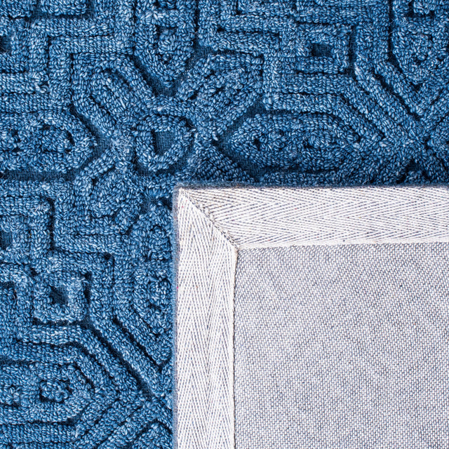 Safavieh Textural Txt101N Dark Blue Rugs.