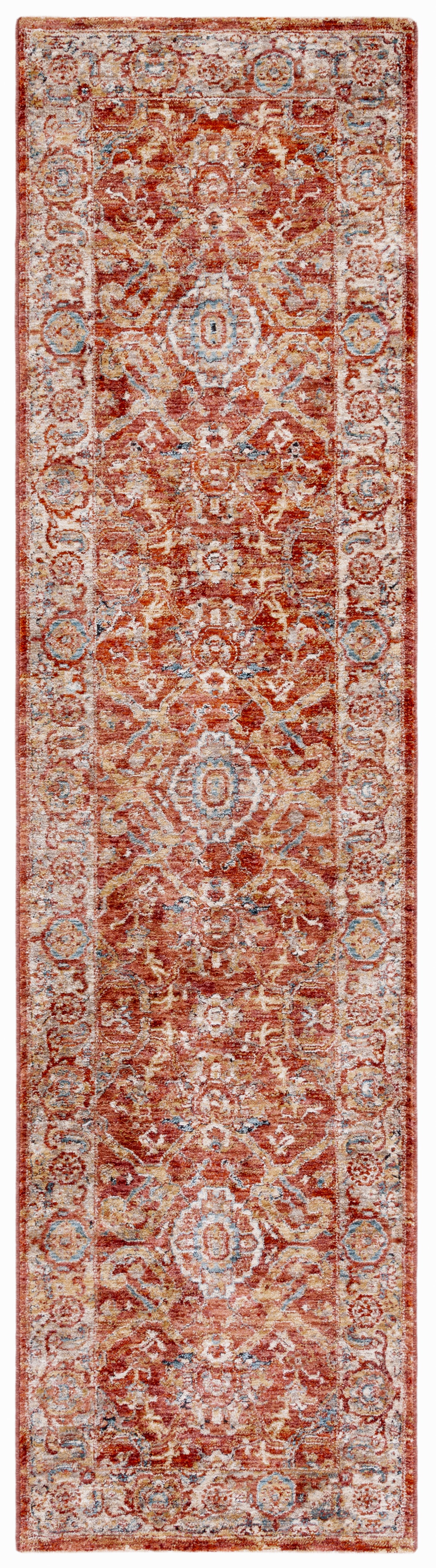 Safavieh Valencia Val566P Rust/Teal Rugs.