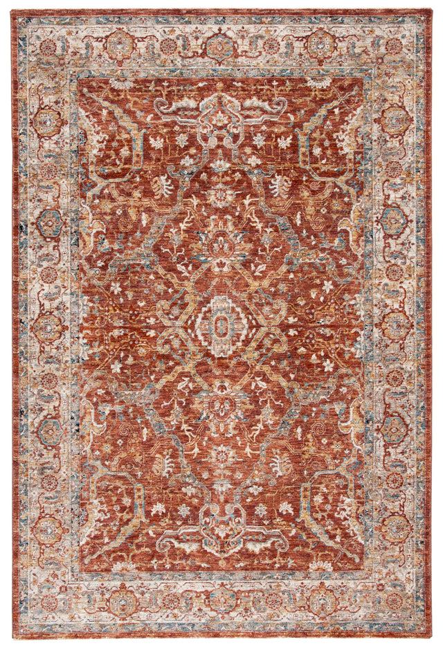 Safavieh Valencia Val566P Rust/Teal Rugs.