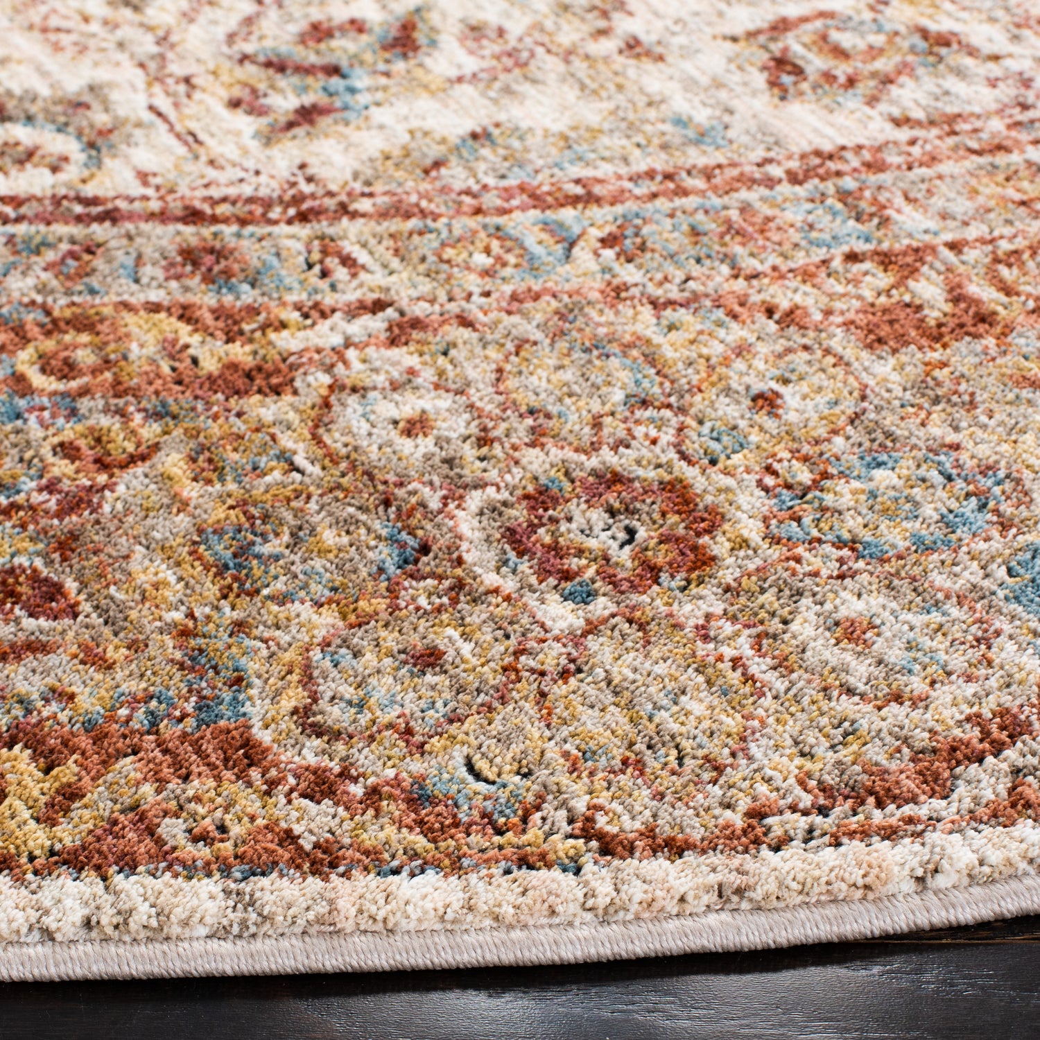 Safavieh Valencia Val570B Ivory/Rust Rugs.