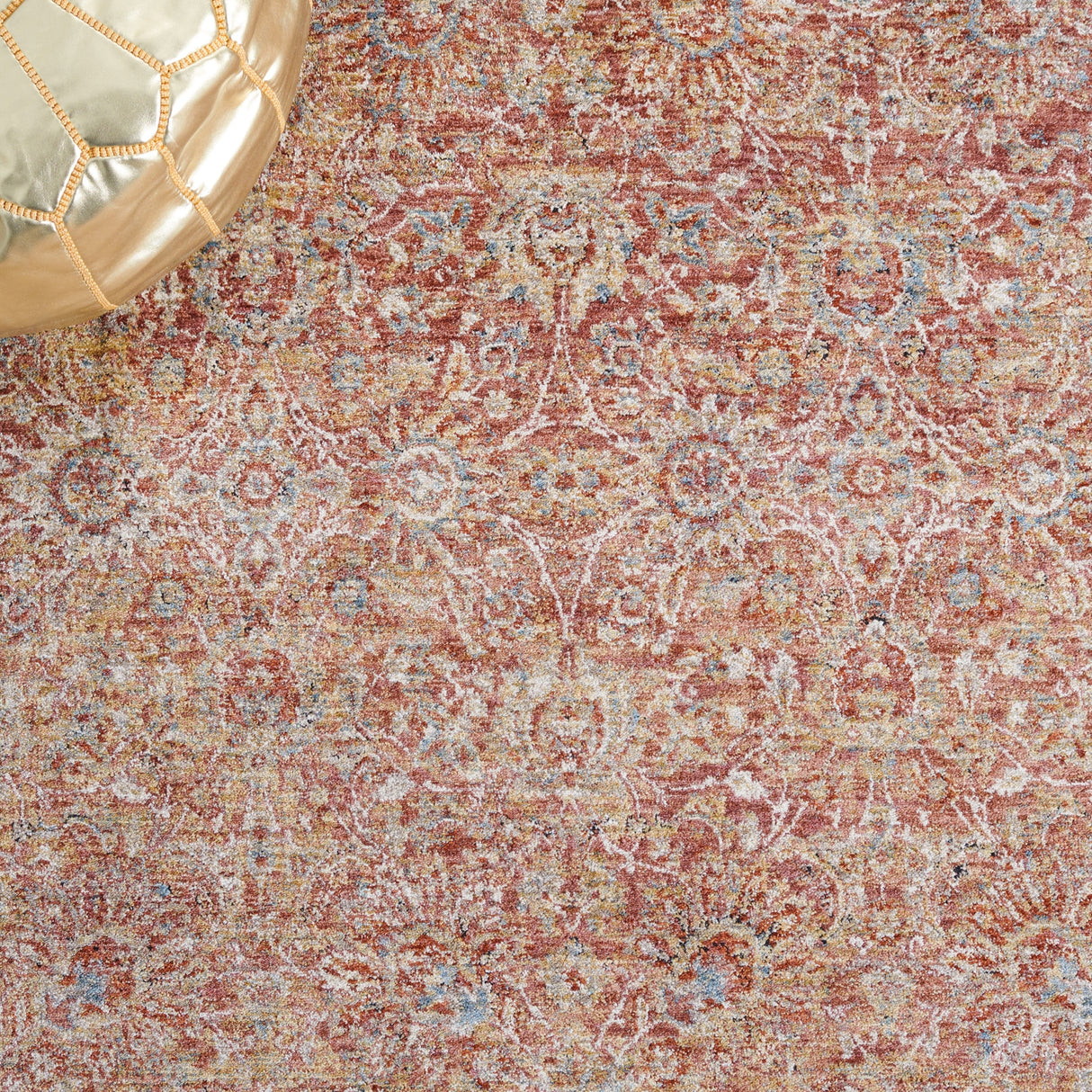 Safavieh Valencia Val570P Rust/Teal Rugs.