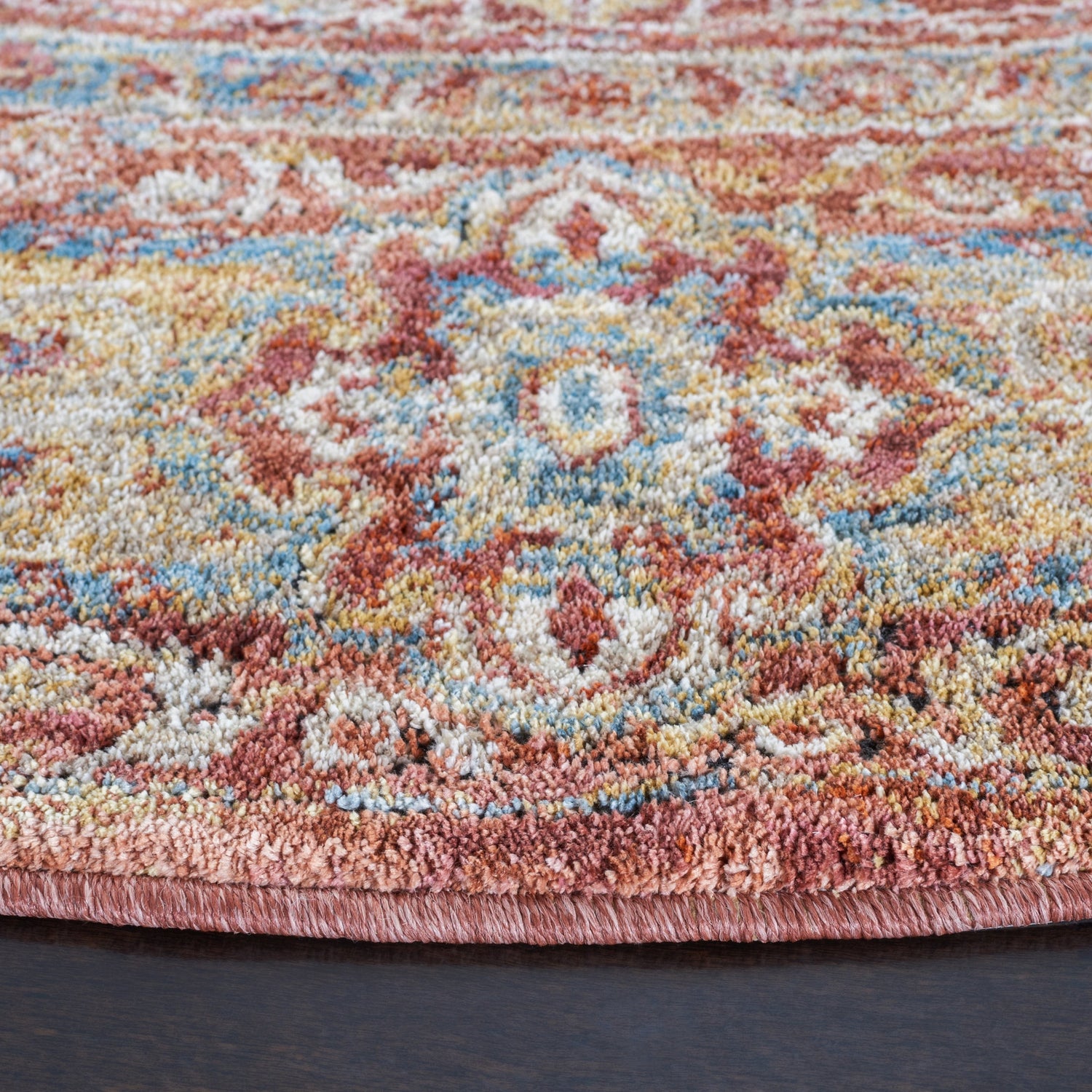 Safavieh Valencia Val570P Rust/Teal Rugs.