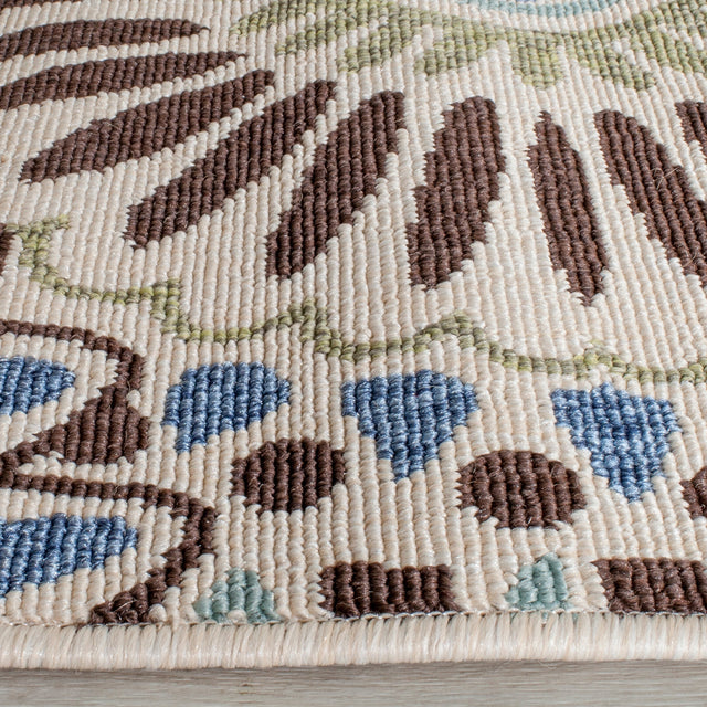 Safavieh Veranda Ver091 Cream/Blue Rug.