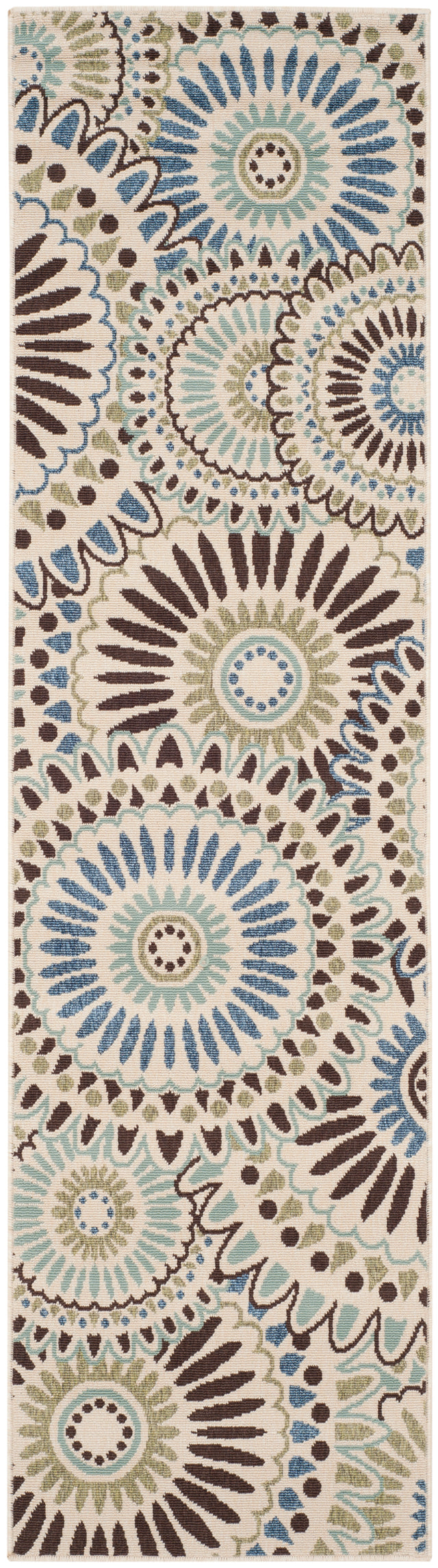 Safavieh Veranda Ver091 Cream/Blue Rug.