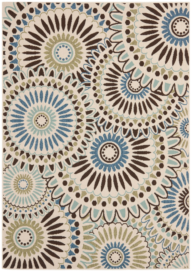 Safavieh Veranda Ver091 Cream/Blue Rug.