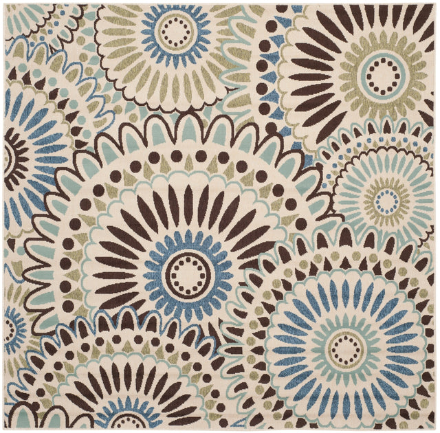 Safavieh Veranda Ver091 Cream/Blue Rug.