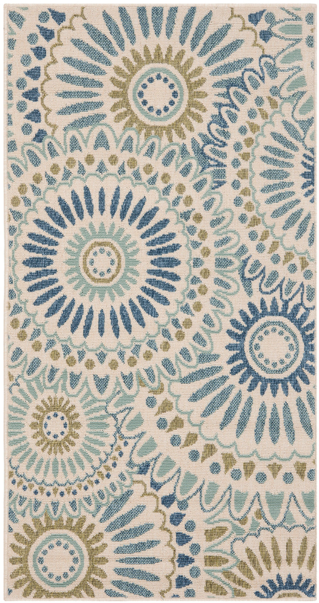 Safavieh Veranda Ver091 Cream/Green Rug.
