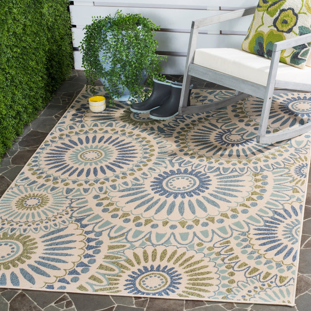 Safavieh Veranda Ver091 Cream/Green Rug.