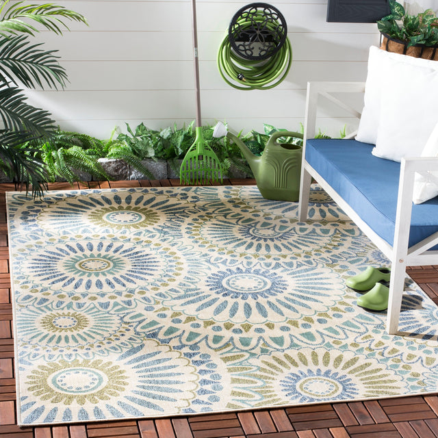 Safavieh Veranda Ver091 Cream/Green Rug.