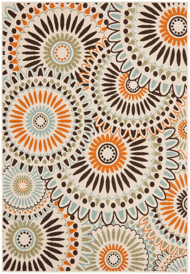 Safavieh Veranda Ver091 Cream/Chocolate Rug.