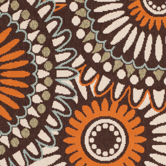 Safavieh Veranda Ver091 Chocolate/Terracotta Rug.