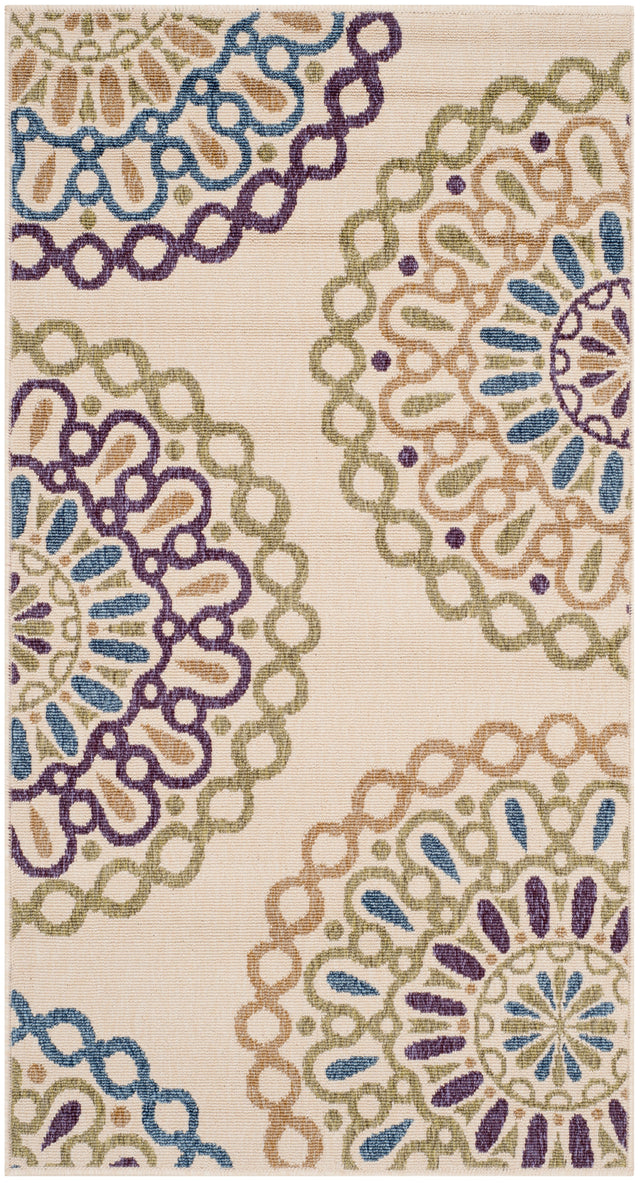 Safavieh Veranda Ver092 Cream/Green Rug.