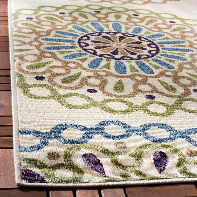 Safavieh Veranda Ver092 Cream/Green Rug.