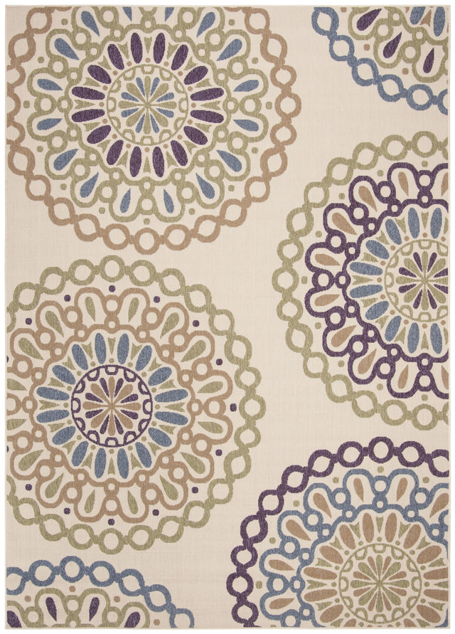 Safavieh Veranda Ver092 Cream/Green Rug.