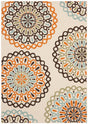 Safavieh Veranda Ver092 Cream/Terracotta Rug.