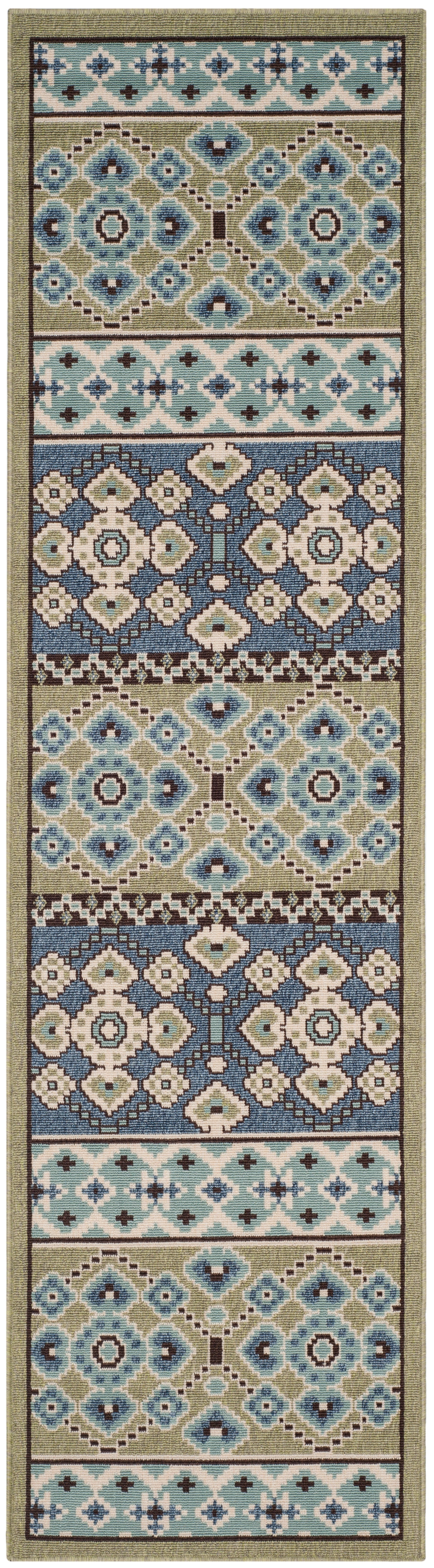 Safavieh Veranda Ver093 Green/Blue Rug.