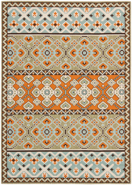 Safavieh Veranda Ver093 Green/Terracotta Rug.