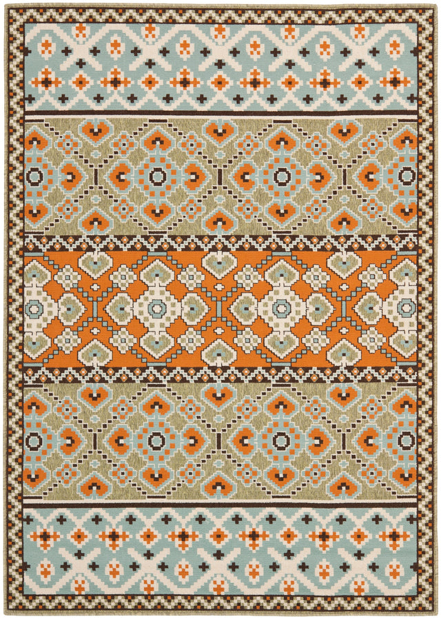 Safavieh Veranda Ver093 Green/Terracotta Rug.
