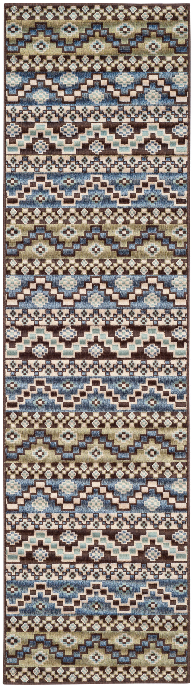Safavieh Veranda Ver095 Blue/Creme Rug.