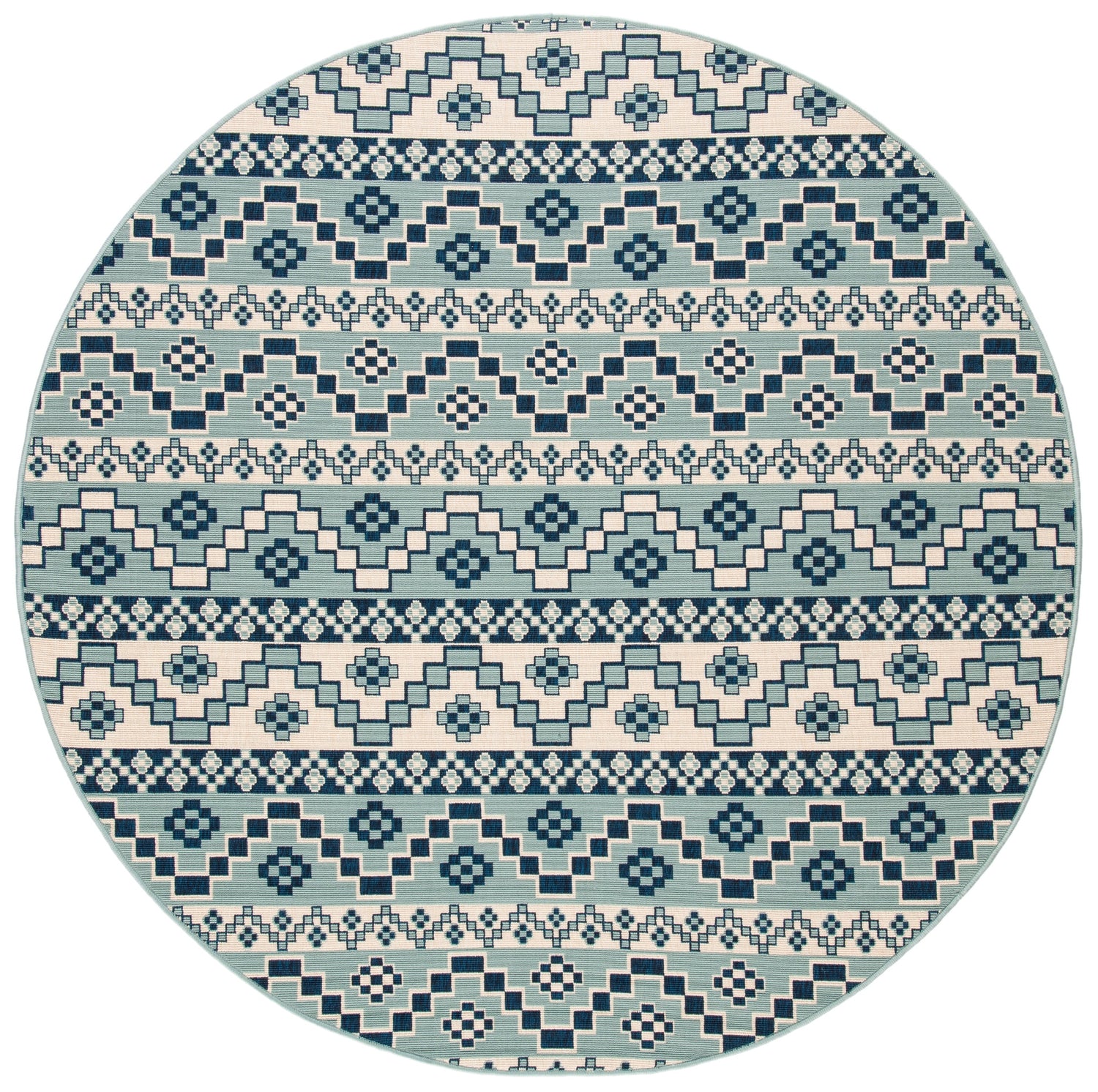 Safavieh Veranda Ver095 Turquoise/Blue Rugs.