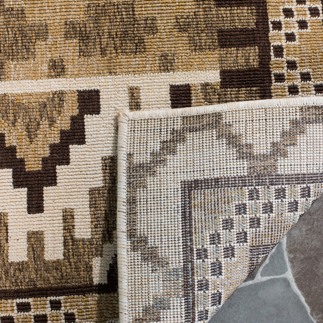 Safavieh Veranda Ver096 Creme/Brown Rug.