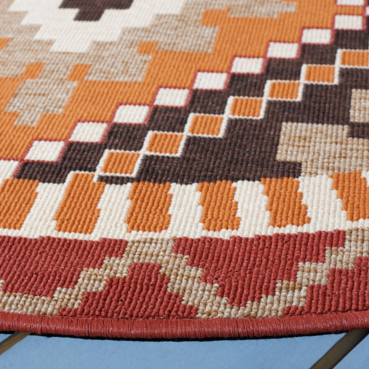 Safavieh Veranda Ver096 Rust/Red Rug.