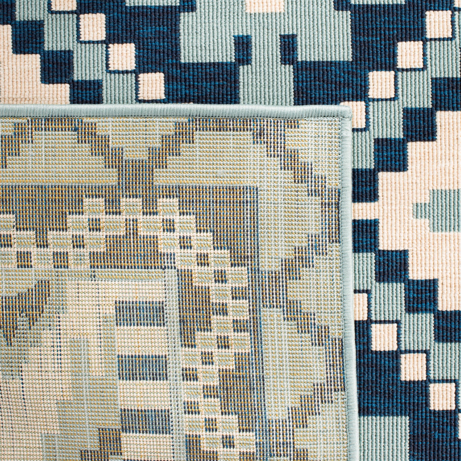 Safavieh Veranda Ver096 Turquoise/Blue Rug.