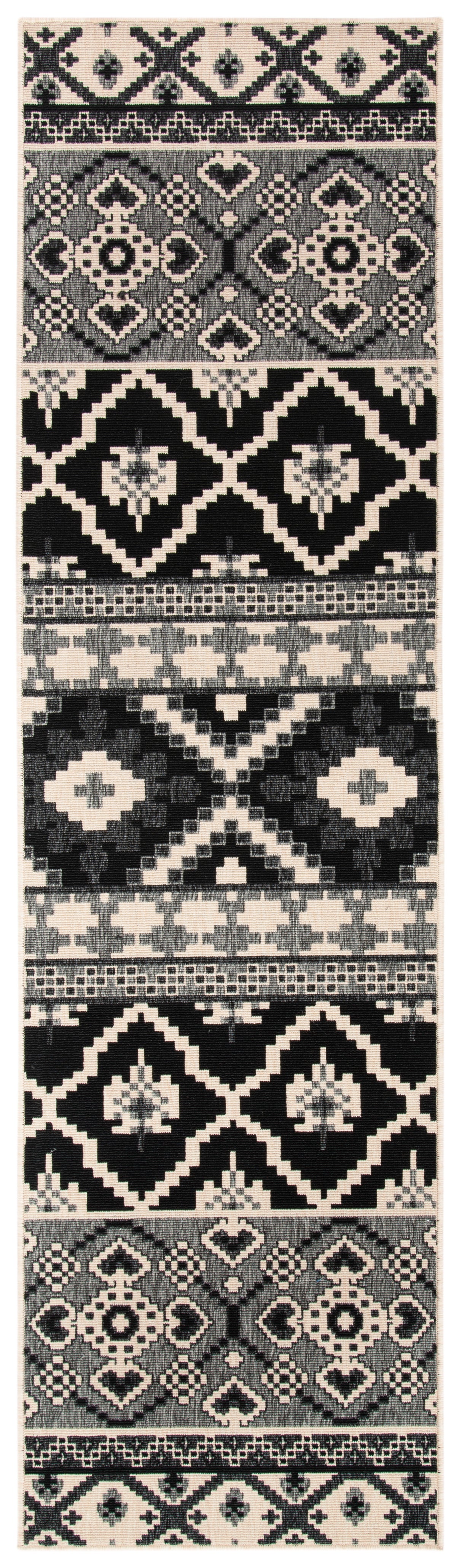 Safavieh Veranda Ver097 Black/Beige Rug.