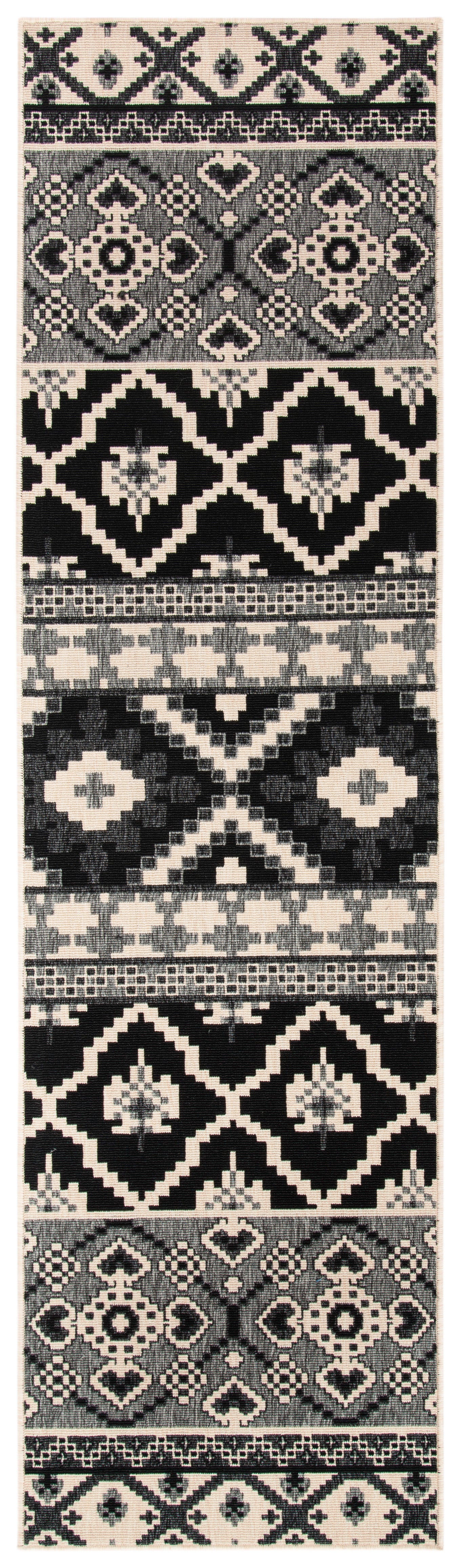 Safavieh Veranda Ver097 Black/Beige Rug.