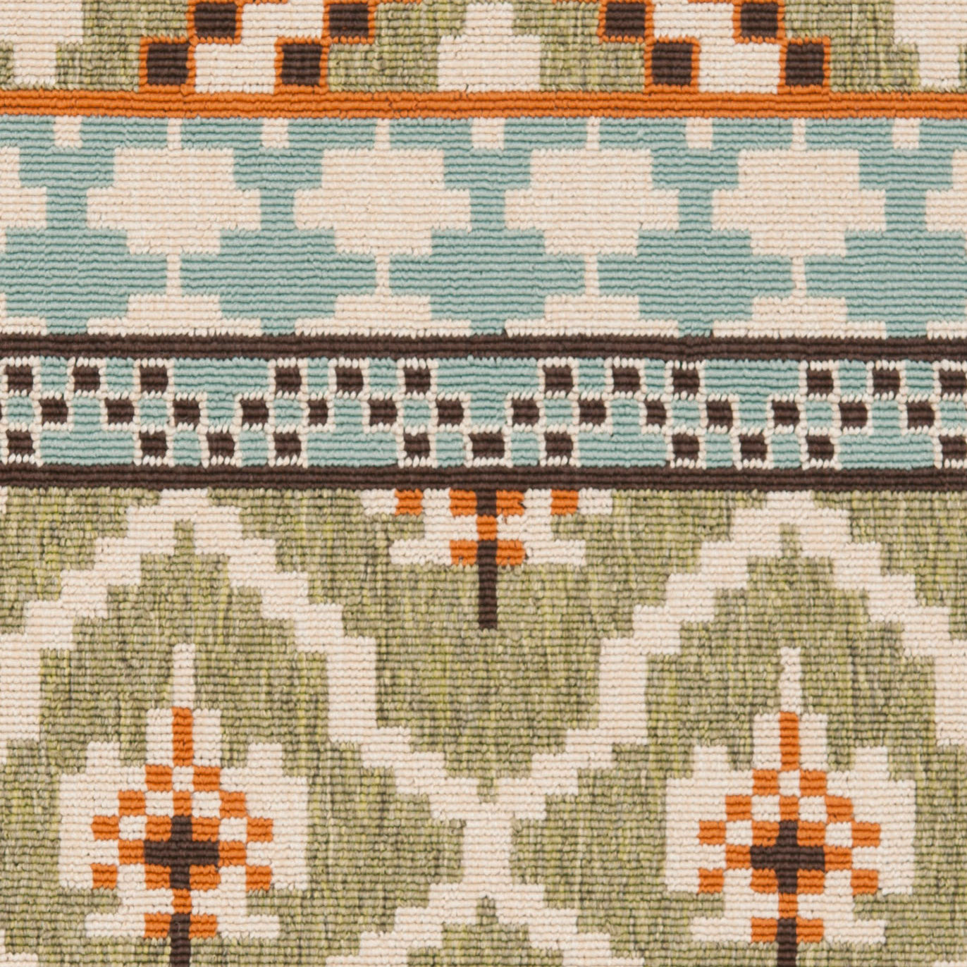 Safavieh Veranda Ver097 Green/Terracotta Rug.