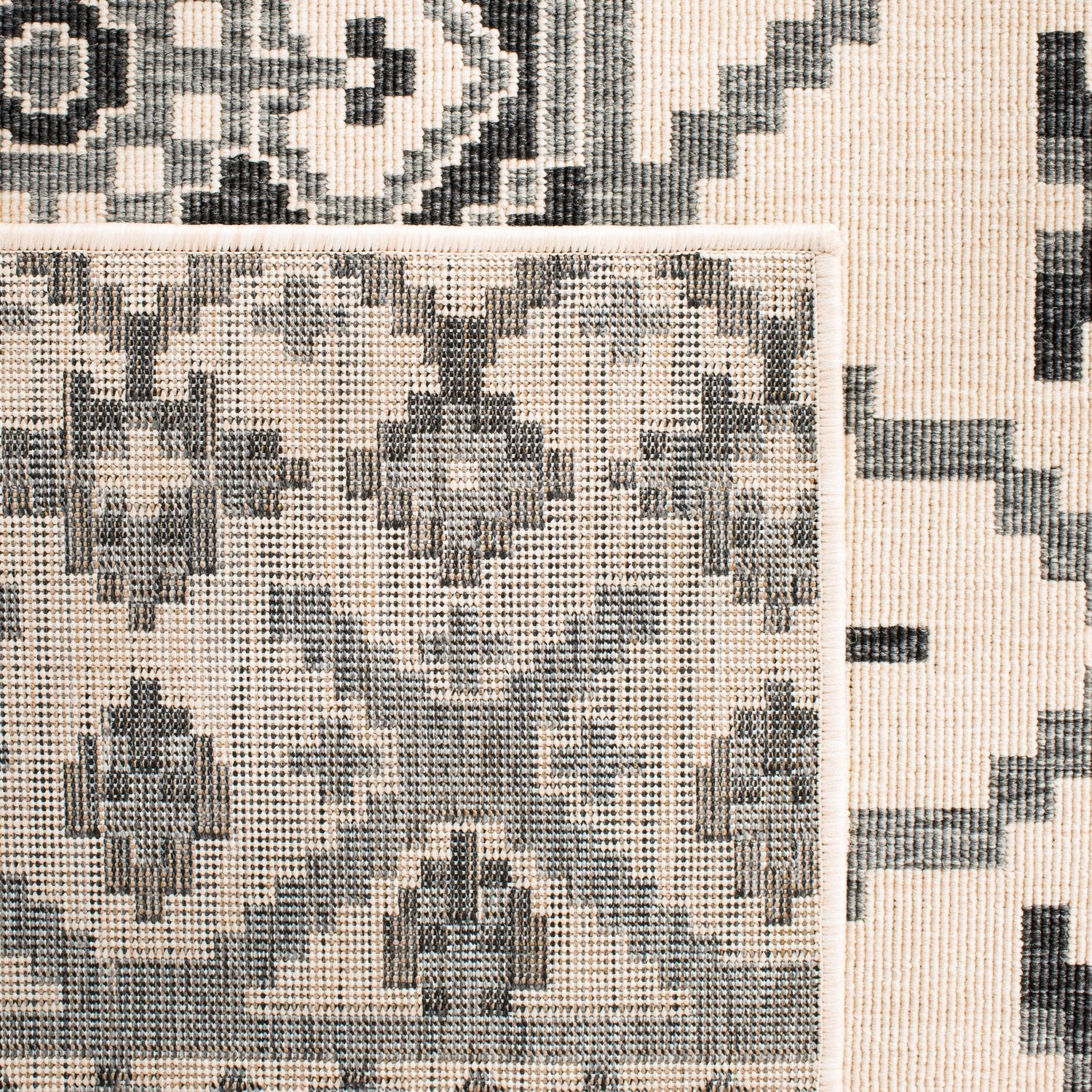 Safavieh Veranda Ver097 Beige/Grey Rug.