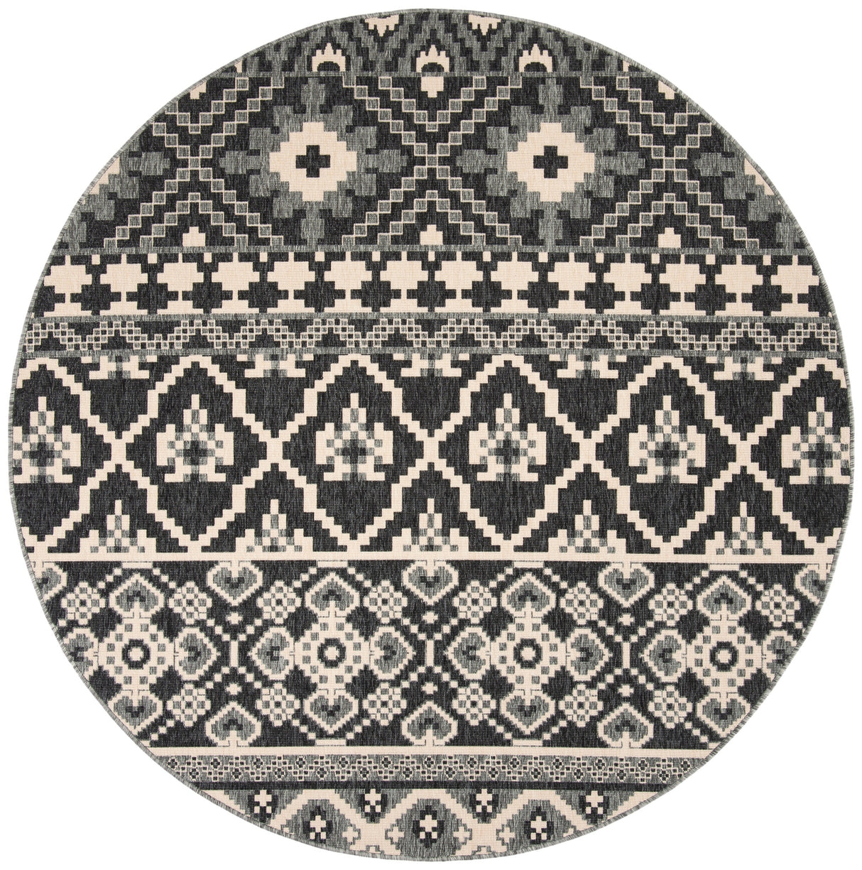 Safavieh Veranda Ver097 Grey/Beige Rug.
