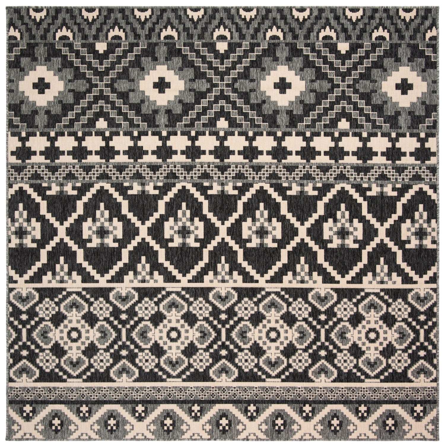 Safavieh Veranda Ver097 Grey/Beige Rug.