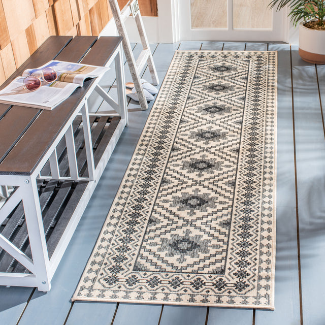 Safavieh Veranda Ver099 Ivory/Slate Rug.