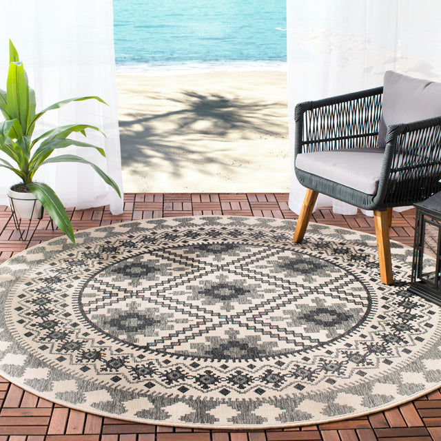 Safavieh Veranda Ver099 Ivory/Slate Rug.