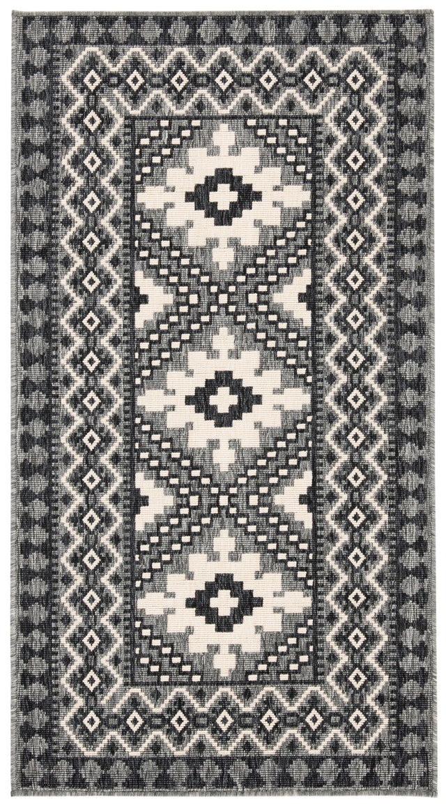Safavieh Veranda Ver099 Ivory/Charcoal Rug.