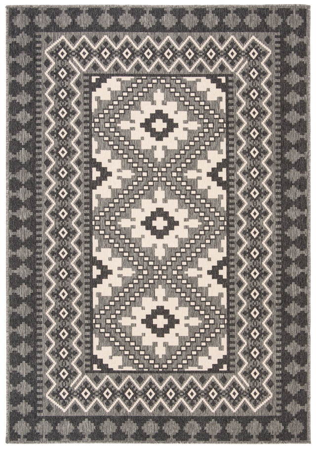 Safavieh Veranda Ver099 Ivory/Charcoal Rug.