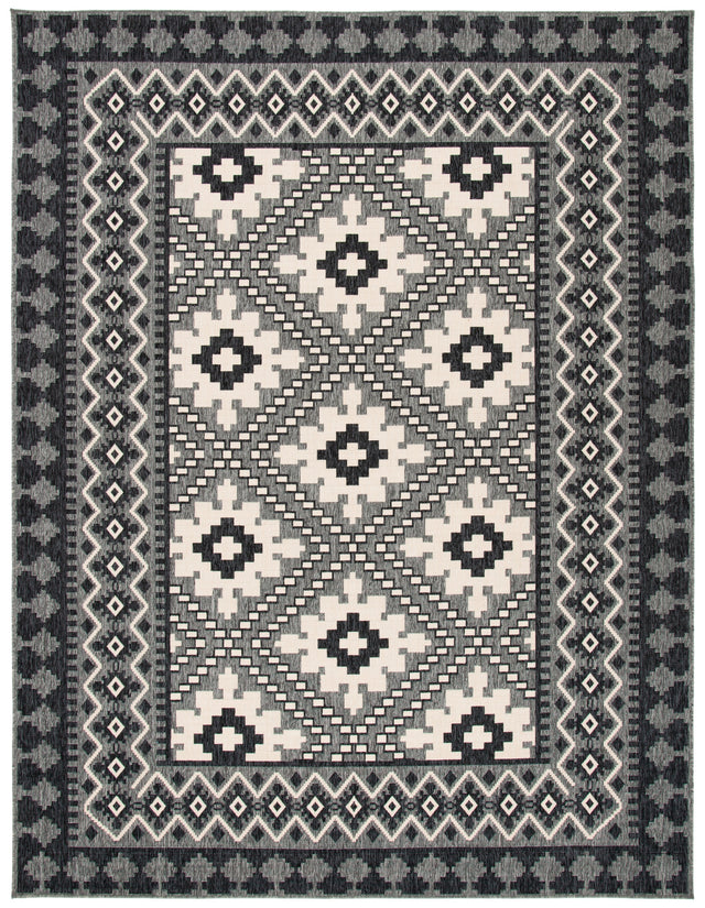 Safavieh Veranda Ver099 Ivory/Charcoal Rug.