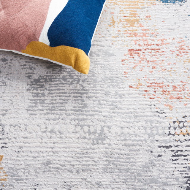 Safavieh Vogue Vge204A Ivory/Blue Rust Rug.