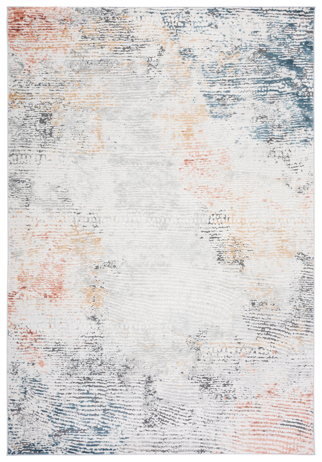 Safavieh Vogue Vge204A Ivory/Blue Rust Rug.