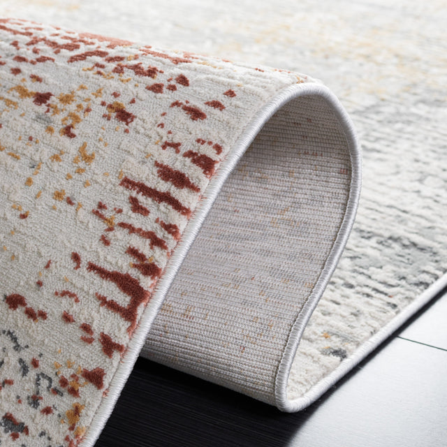 Safavieh Vogue Vge204B Beige/Blue Rust Rug.