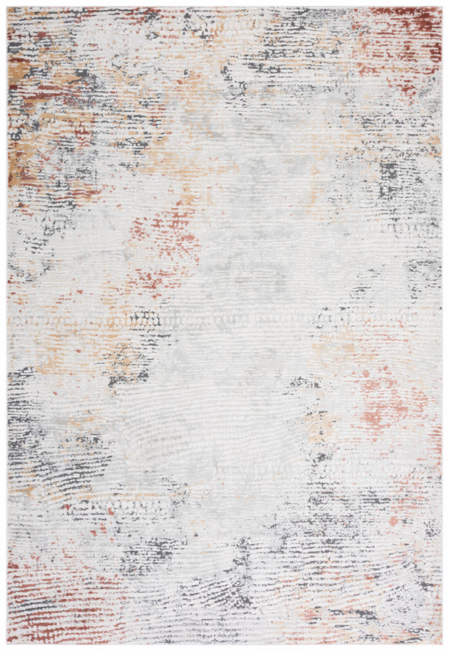 Safavieh Vogue Vge204B Beige/Blue Rust Rug.