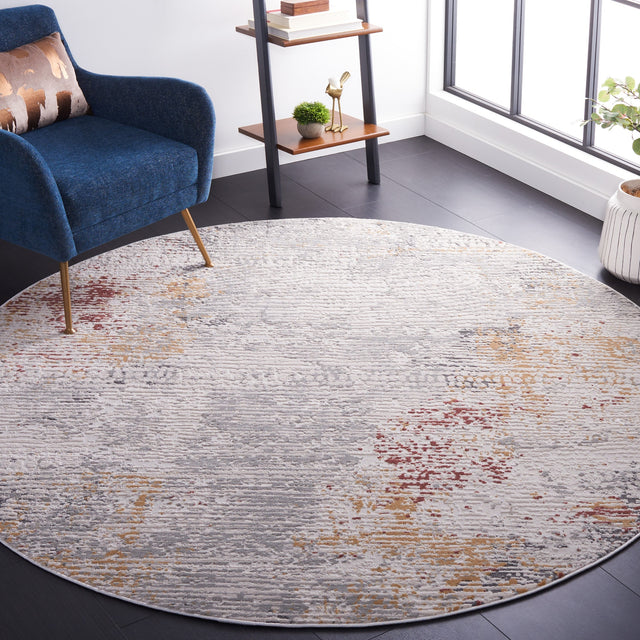 Safavieh Vogue Vge204B Beige/Blue Rust Rug.