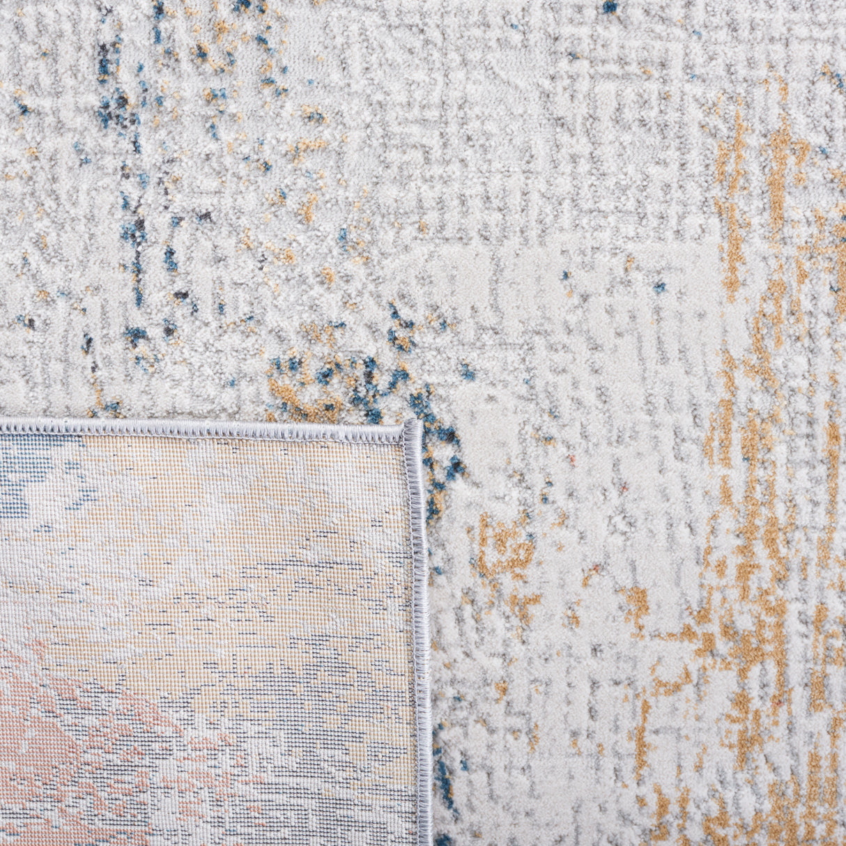 Safavieh Vogue Vge206A Ivory/Blue Rust Rug.