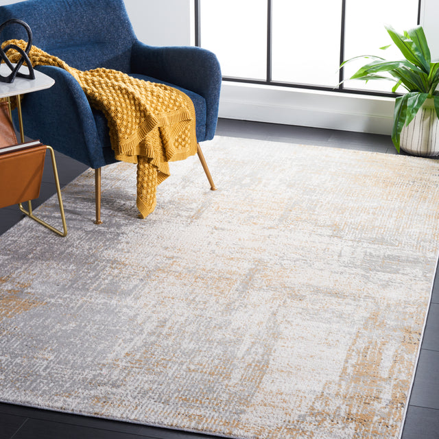 Safavieh Vogue Vge208F Grey/Gold Rug.